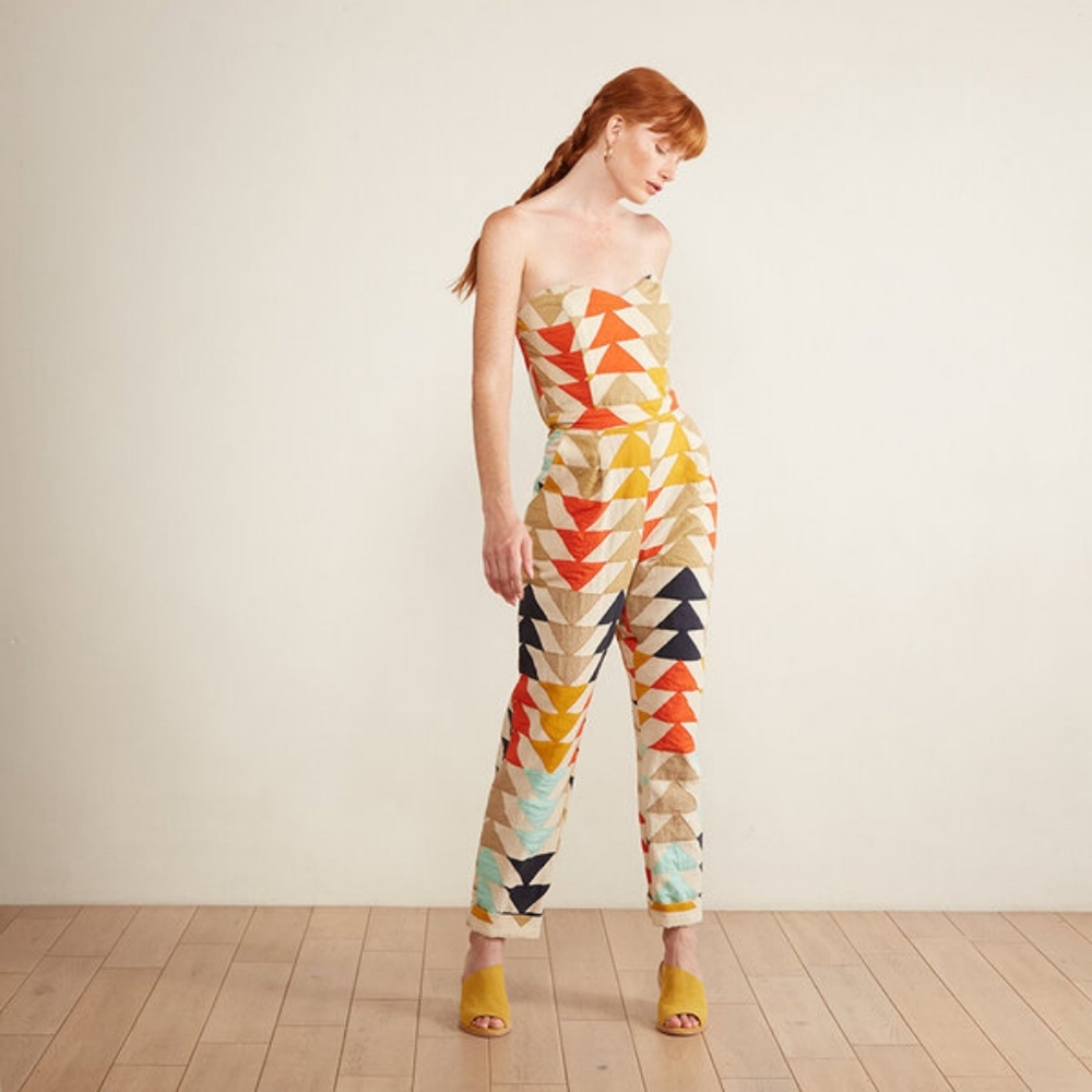 NWT Anthropologie THE ODELLS OLIVIA JUMPSUIT